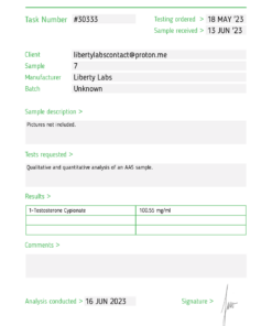 Dihydroboldenone Cypionate 100mg